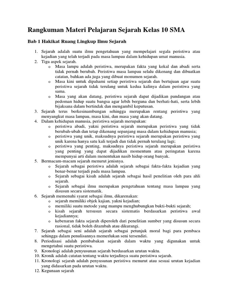 Sungguh aceh ibarat serambi mekah merupakan daerah dan kerajaan yang berdaulat. Rangkuman Materi Pelajaran Sejarah Kelas 10 Sma Ipa 8