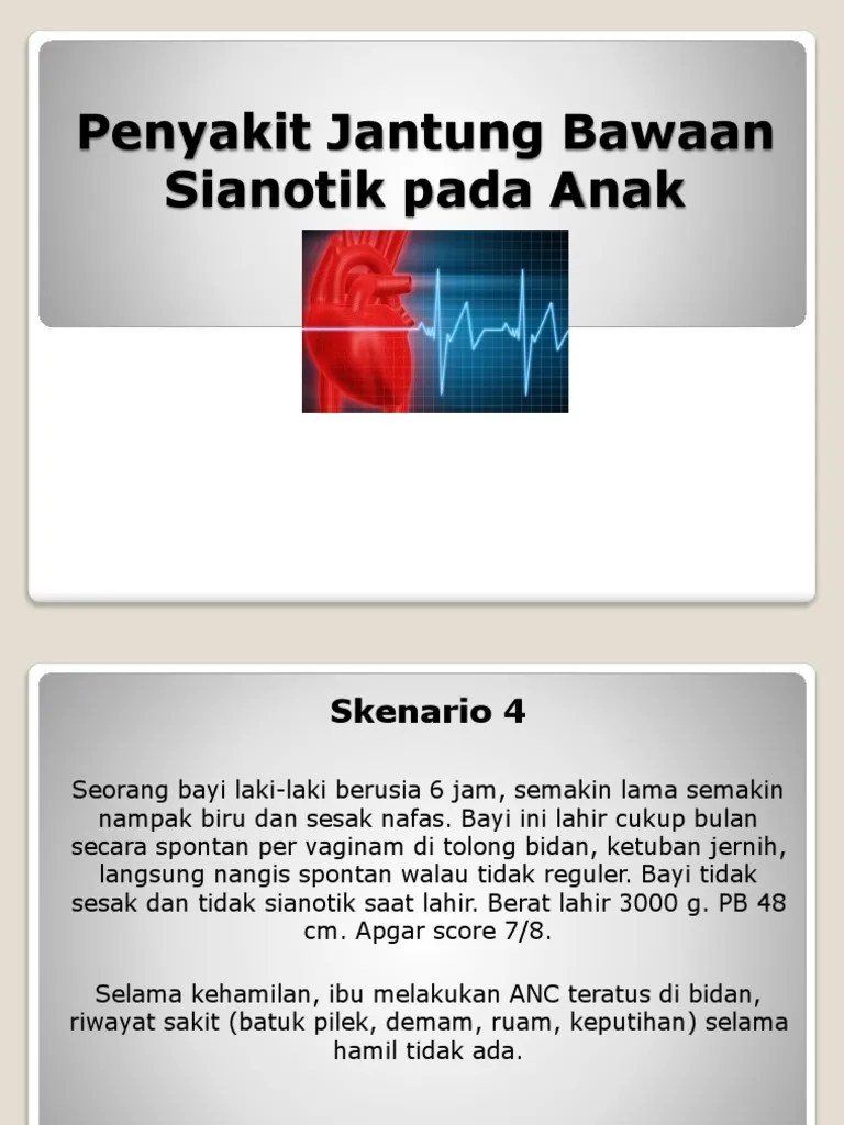 Penyakit Jantung Bawaan Sianotik Pada Anak PDF