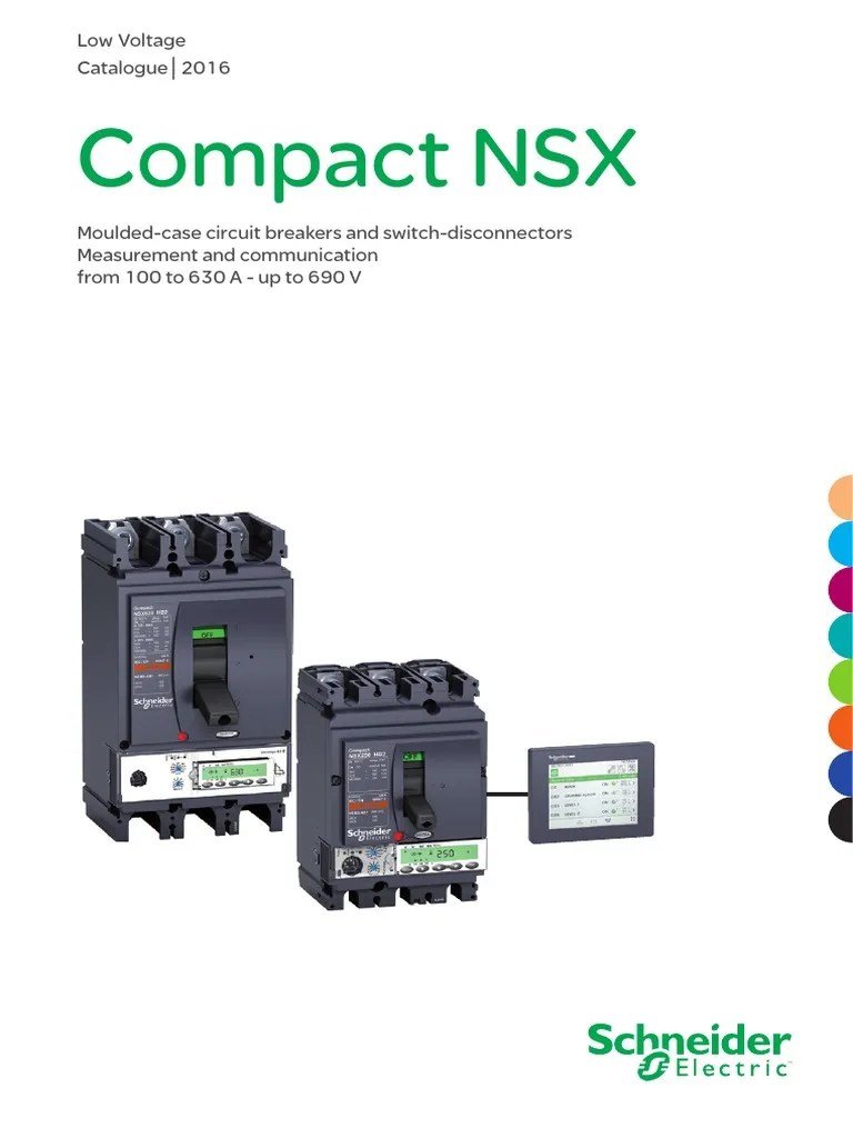Compact NSX Schneider Switch Computer Network