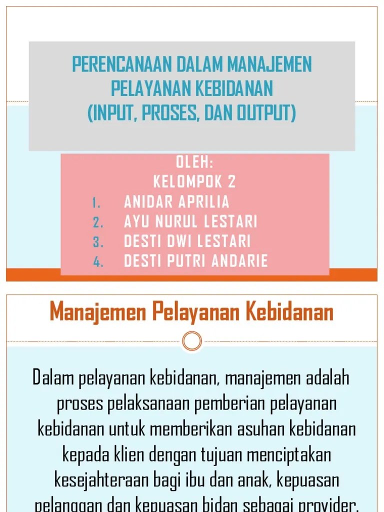 Input Proses Output OMPK Kel.2 | PDF