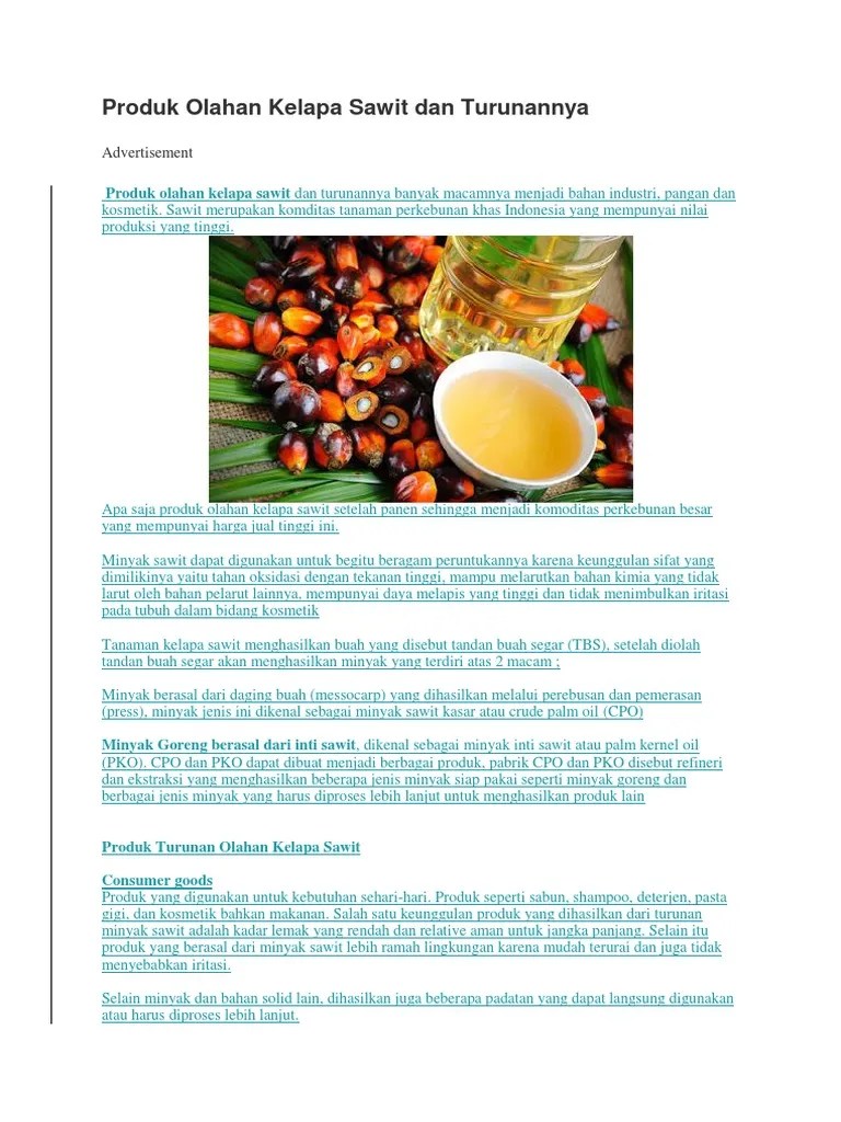 Produk Olahan Kelapa Sawit dan Turunannya.docx