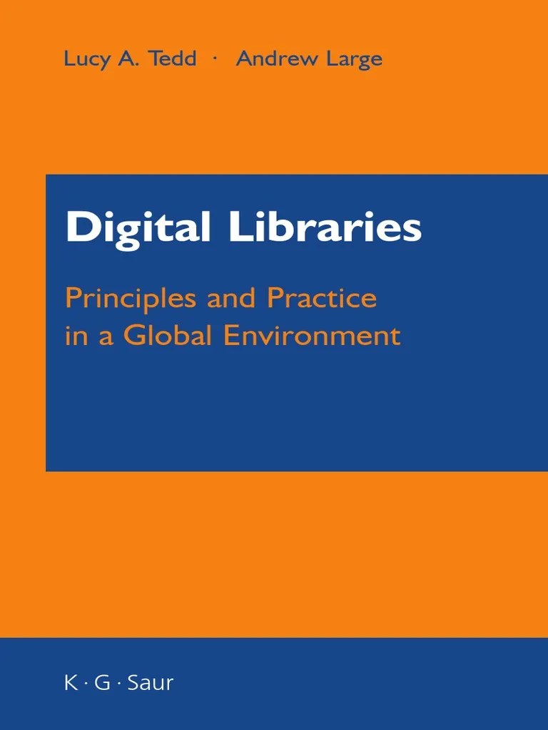 Digital Libraries PDF Digital Library Libraries