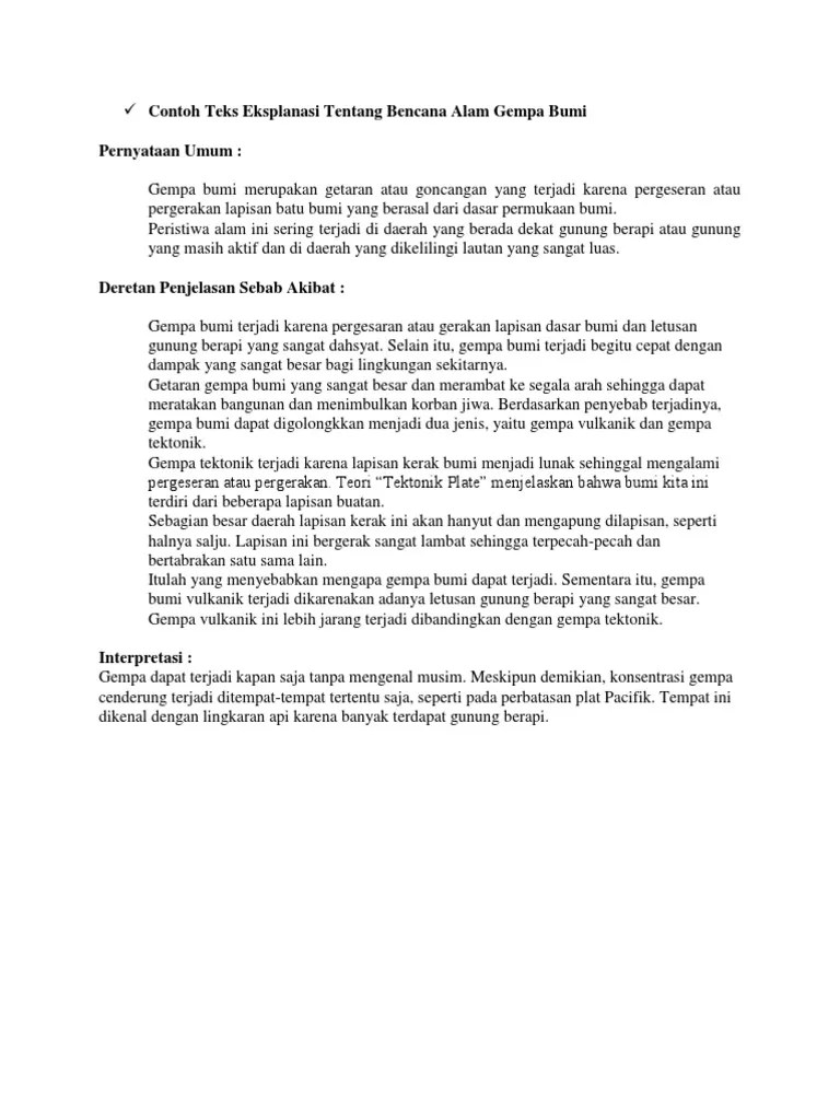 Teks Eksplanasi Sampah Beserta Strukturnya - Berbagi Struktur