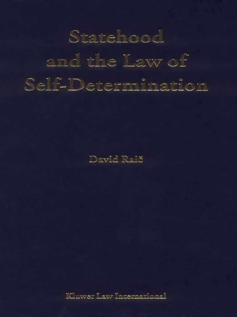 Derecho a La Autodeterminacion Sovereign State Self Determination
