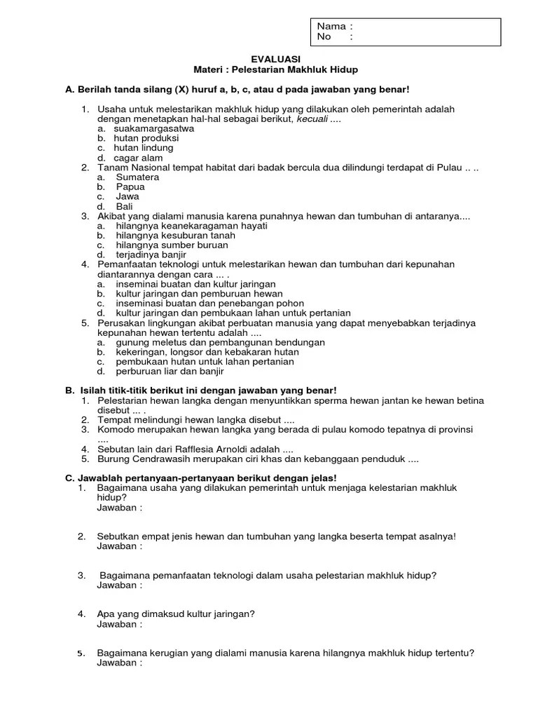 Tempat Untuk Melindungi Tumbuhan Langka Disebut - Coba Sebutkan