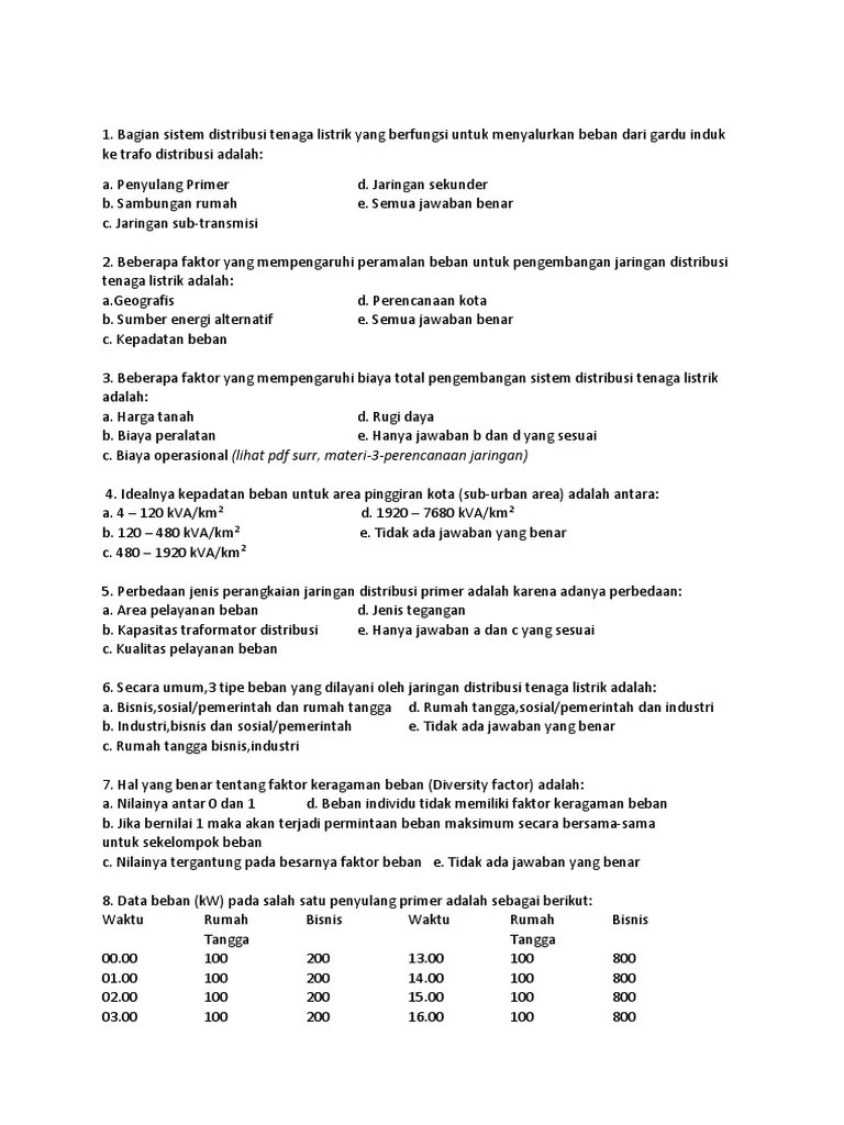 Ujian Distribusi | PDF