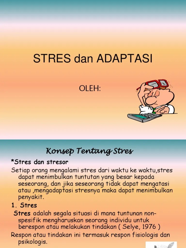 Konsep Stress Dan Adaptasi PDF