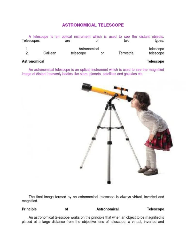 TELESCOPE Information Telescope Eye
