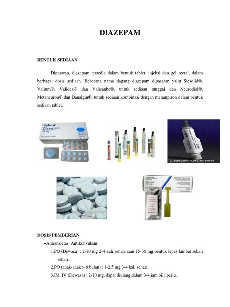 Diazepam | PDF