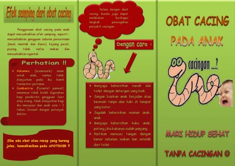 Efek Samping Obat Cacing Pada Anak Info Kesehatan