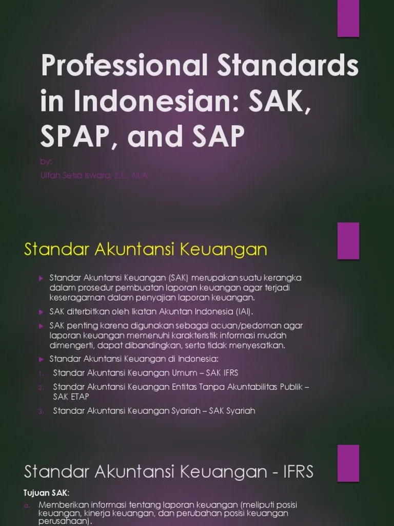 Professional Standards in Indonesia | PDF
