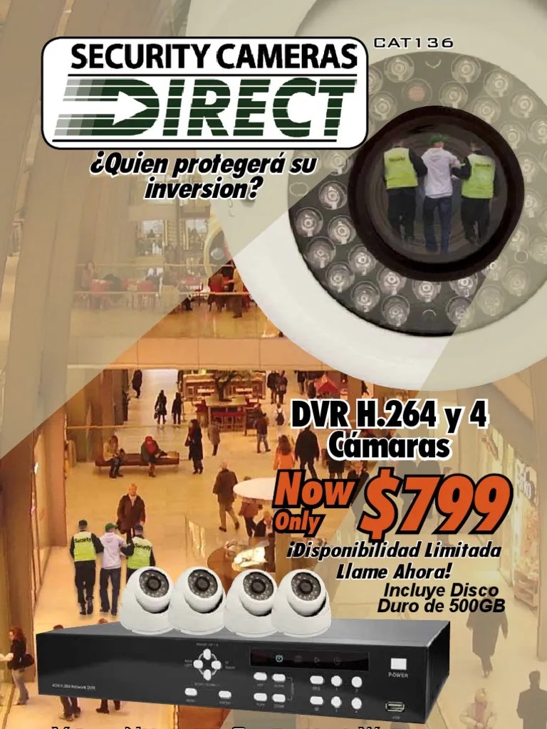 1 Security Cameras Direct Catalog Spanish 082010 PDF