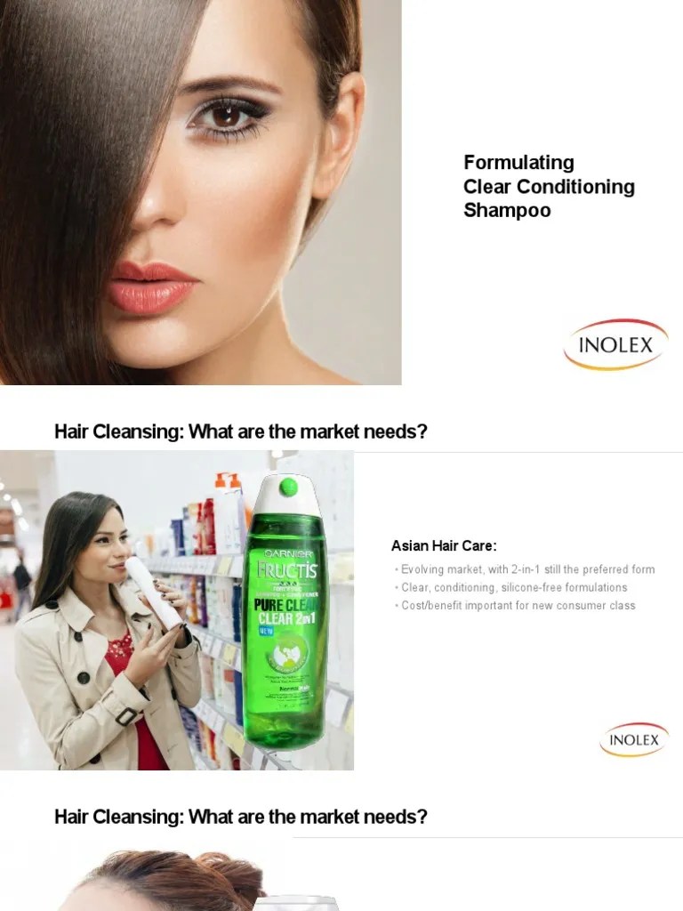 1 Formulating Clear Conditioning Shampoos Judy Zhuang Inolex Download