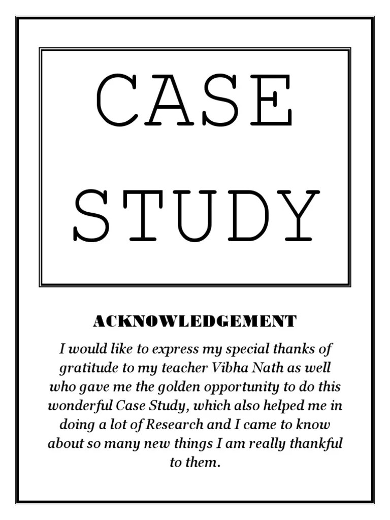 Case Study PDF Alcoholism Case Study