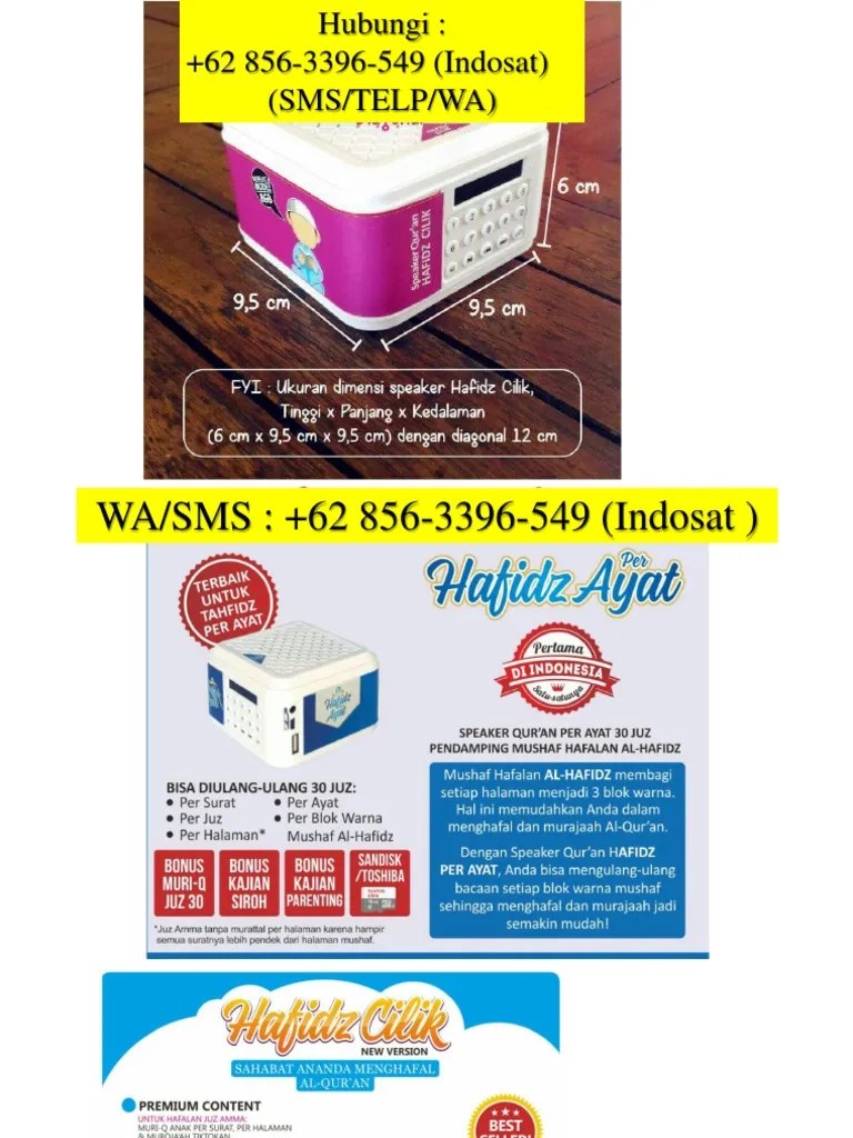WASMSTelp 08563396549 ( Indosat ) Murottal,Murottal Juz 30