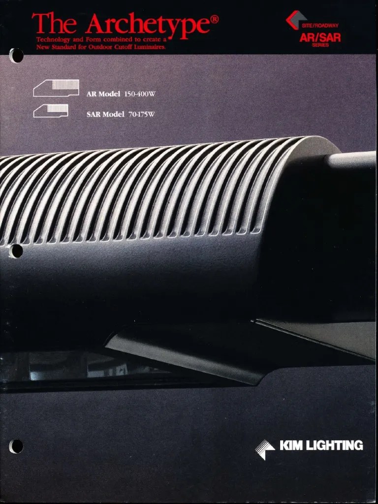 Kim Lighting Archetype Brochure 1996 Nature