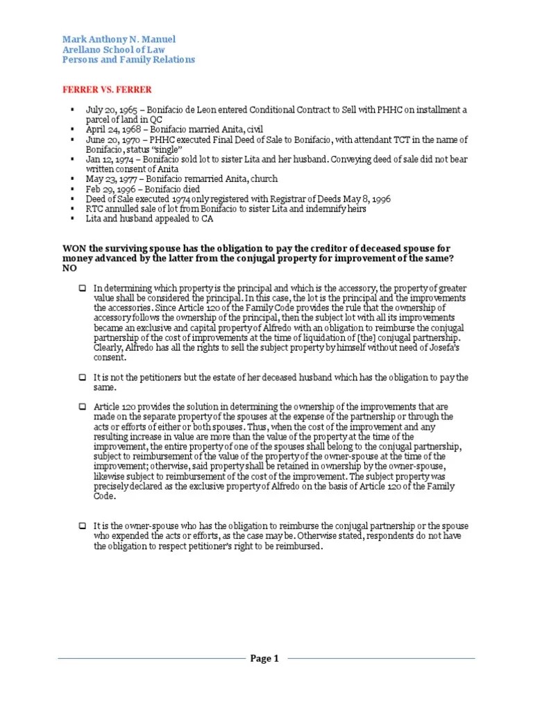 Cases On Paternity and Filiation PDF Genealogy Marriage