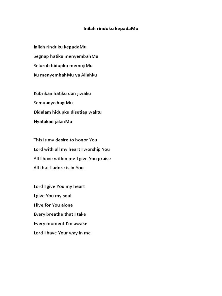 Kubrikan Hatiku Lirik Lina Pdf