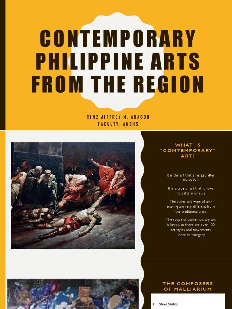 Contemporary Philippine Arts From the Region Abstract