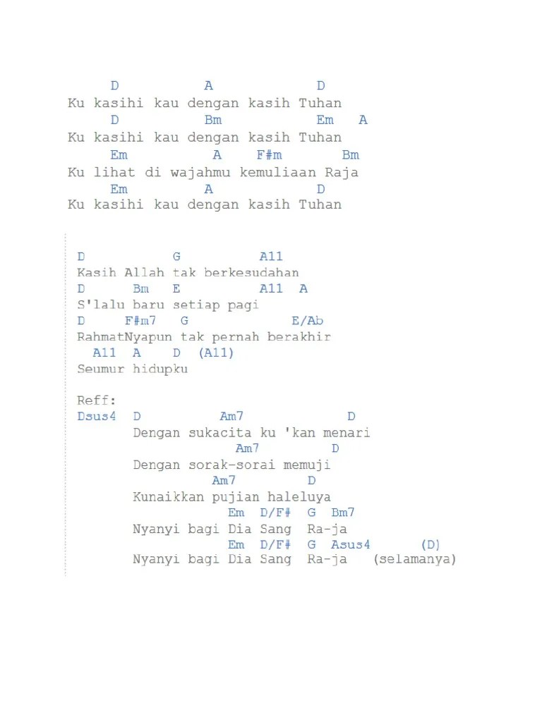 Nyanyi Bagi Dia Chord - Kumpulan Chord Lagu