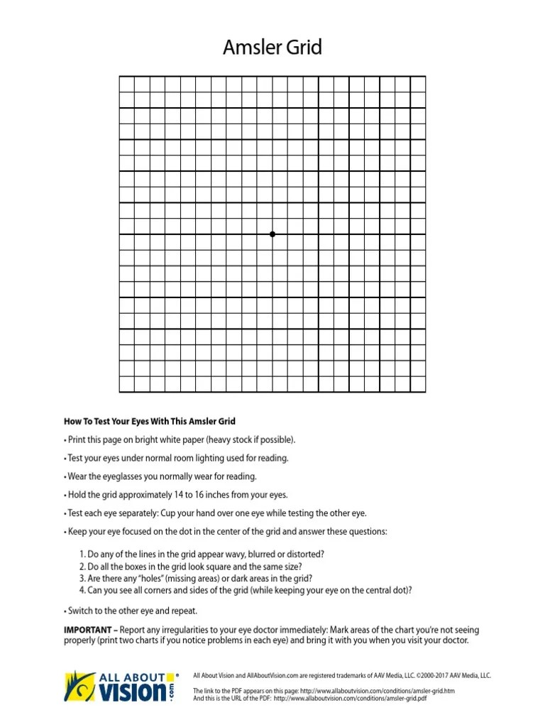 Amsler Grid