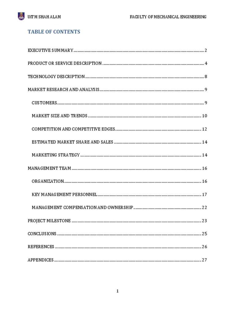 Blueprint Example PDF PDF Patent Marketing Strategy