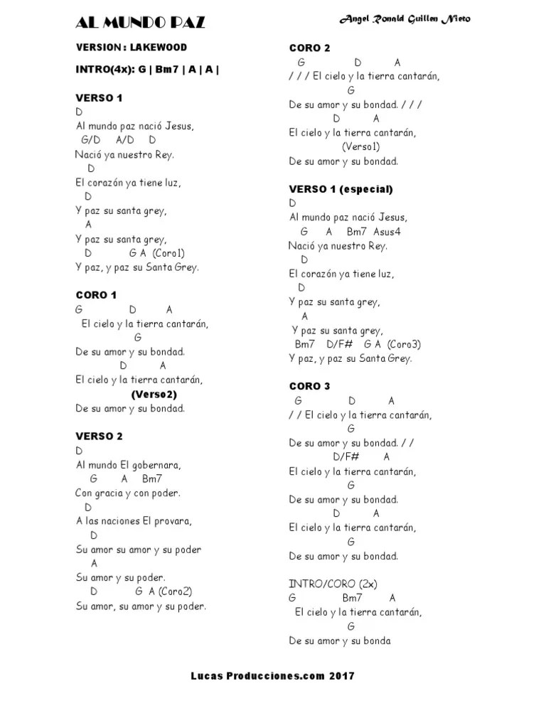 Al Mundo Paz (Lakewood)