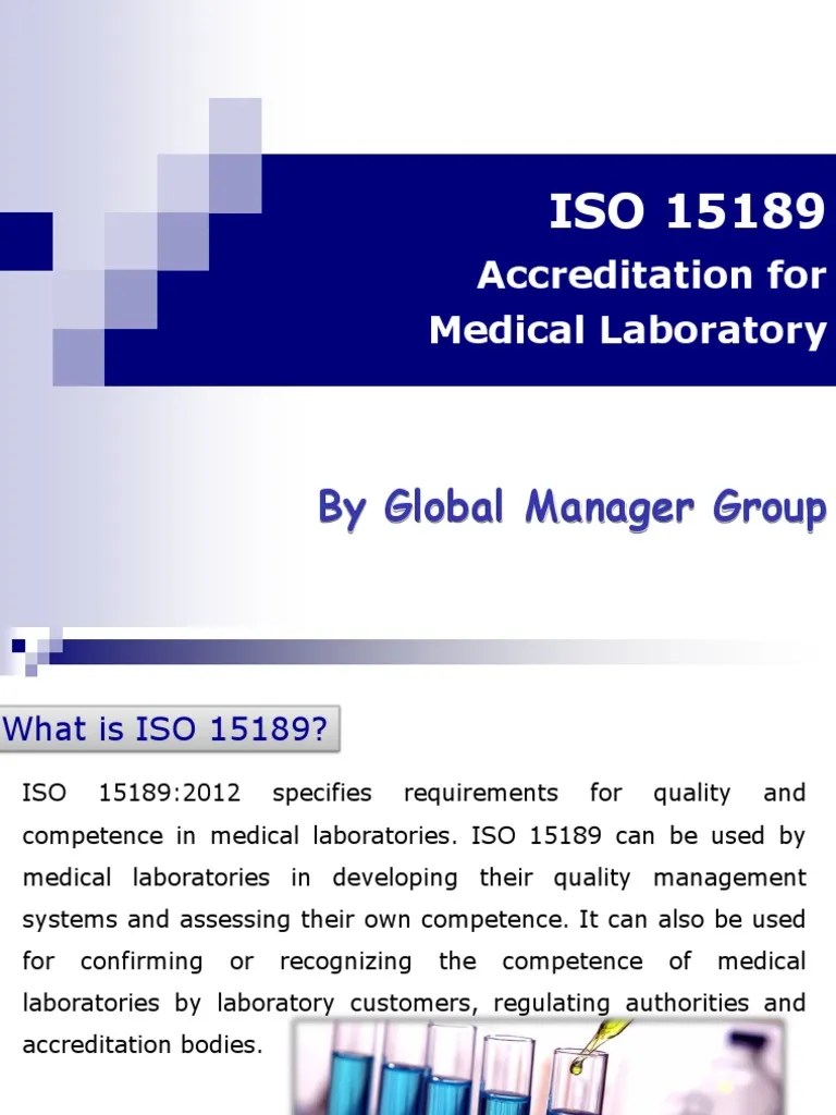 Required documents for ISO 15189 Certification Medical Laboratory