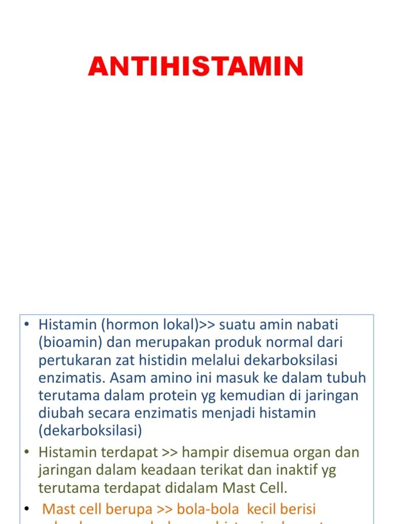 Antihistamin New | PDF