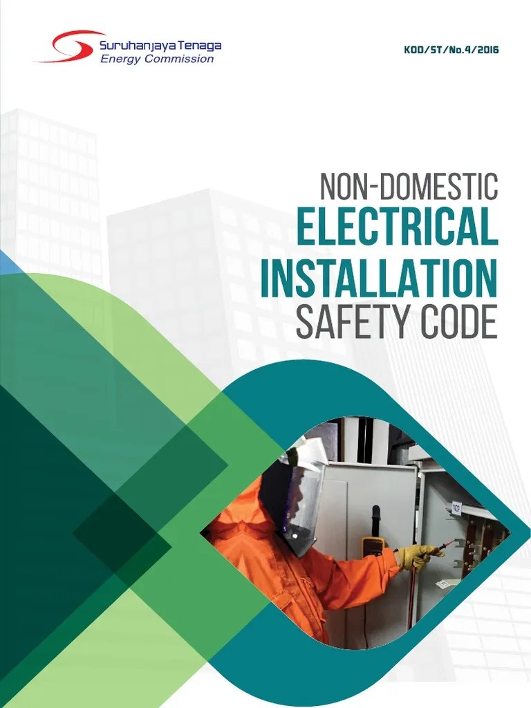 NonDomestic Electrical Installation Safety Code PDF Electrical