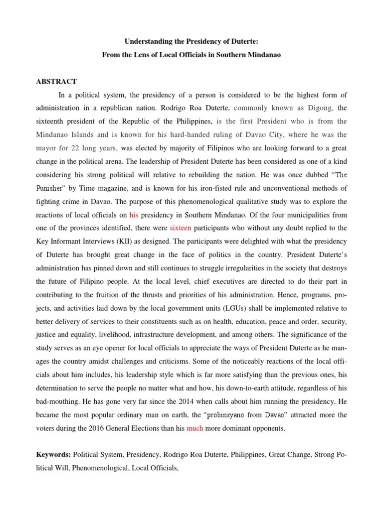 MANUSCRIPTDraftGroup3ResearchMethod (2).docx Qualitative Research Rodrigo Duterte