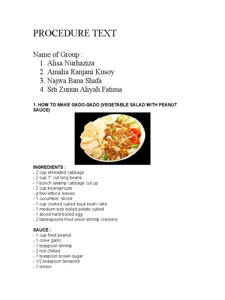 How To Make Cake Procedure Text – Python