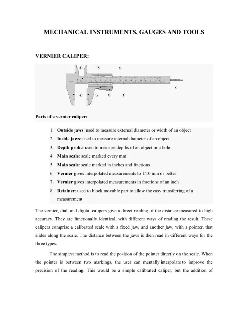 Mechanical Instruments and Tools Tools Metalworking