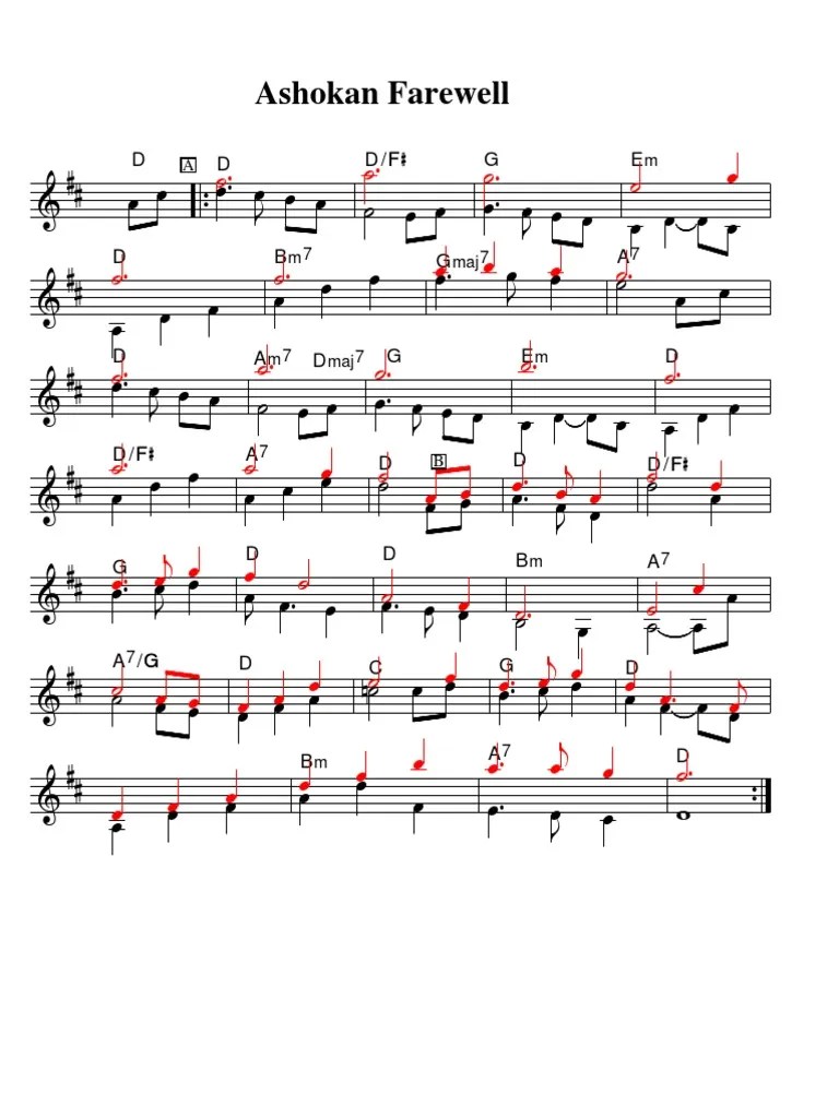 Ashokan Farewell PDF