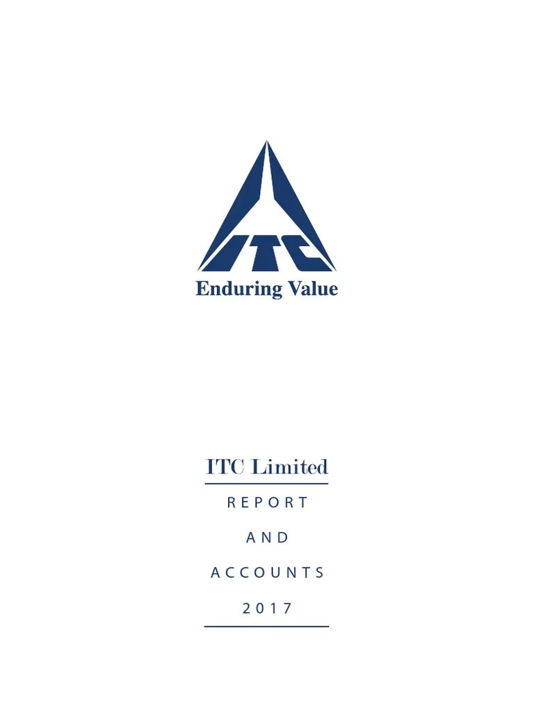 ITC Report and Accounts 2017 PDF PDF Financial Statement Board Of Directors