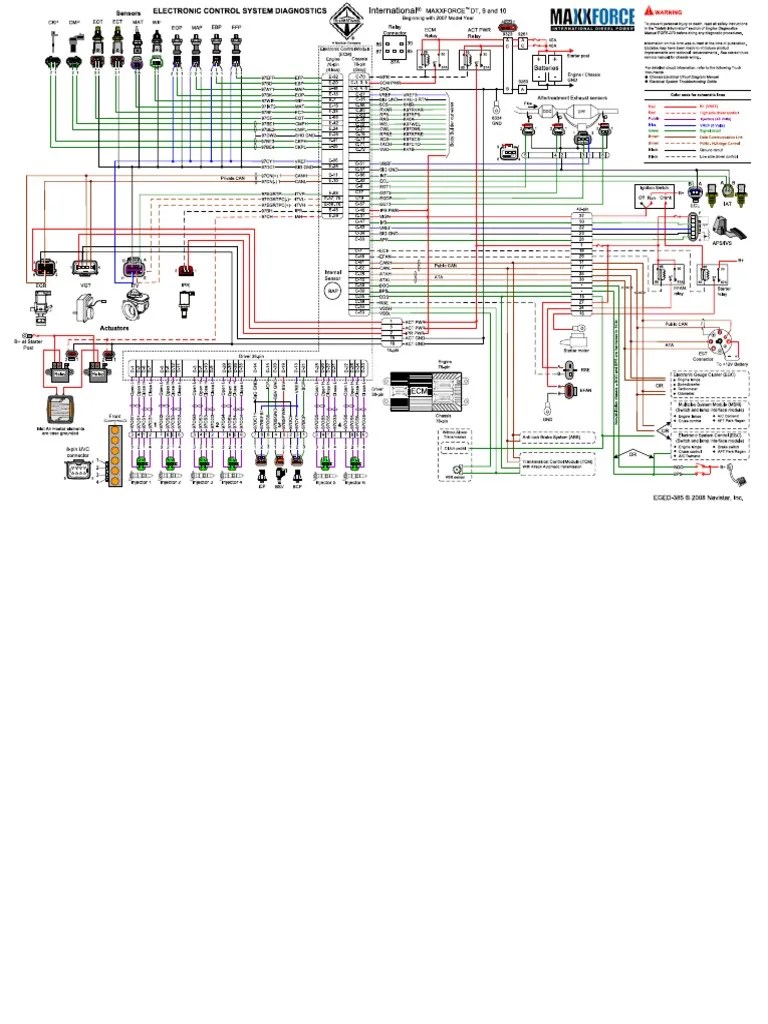 Maxxforce DT 9 10 Wiring Diagram