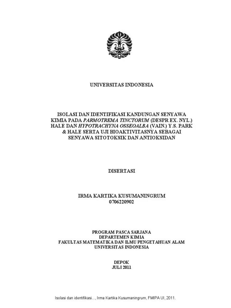 Skripsi Matematika Murni Ui Pejuang Skripsi