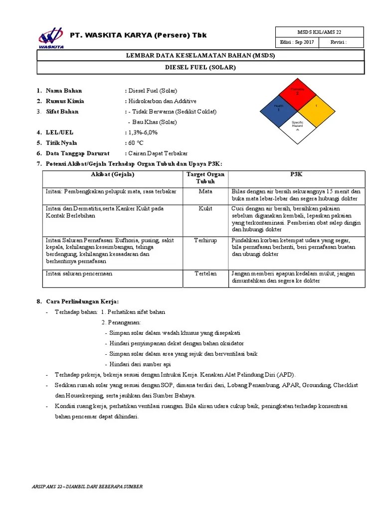 MSDS Solar
