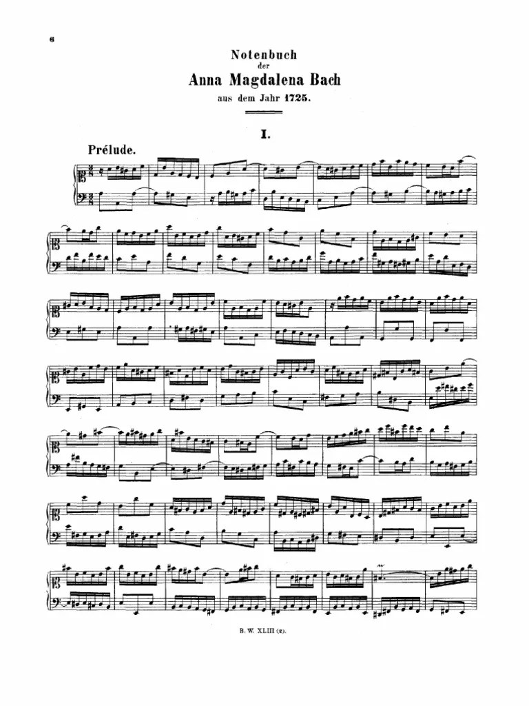 Notenbuch Von Anna Magdalena Bach_(1725)