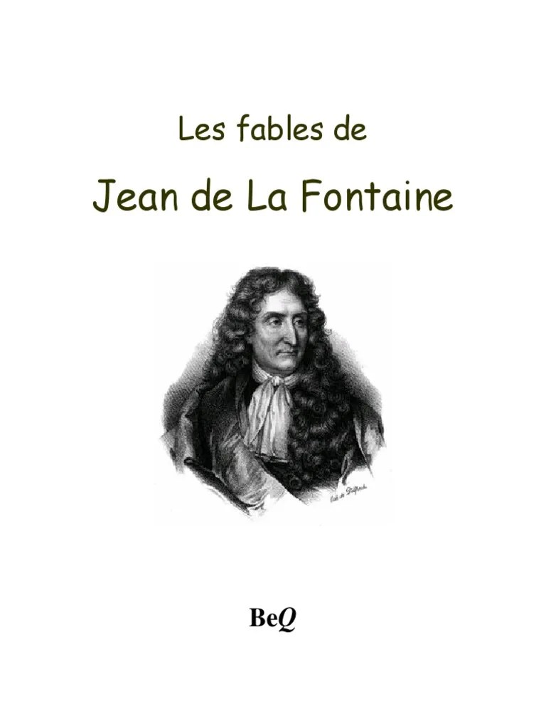 Lafontaine Fables 1 PDF PDF Fable Oiseaux