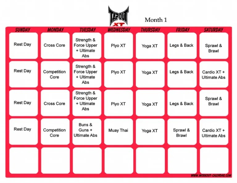 TapoutXTScheduleMonth1.pdf