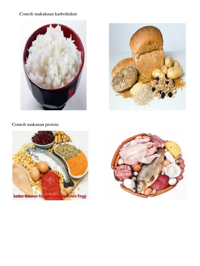 Contoh Makaknan Karbohidrat
