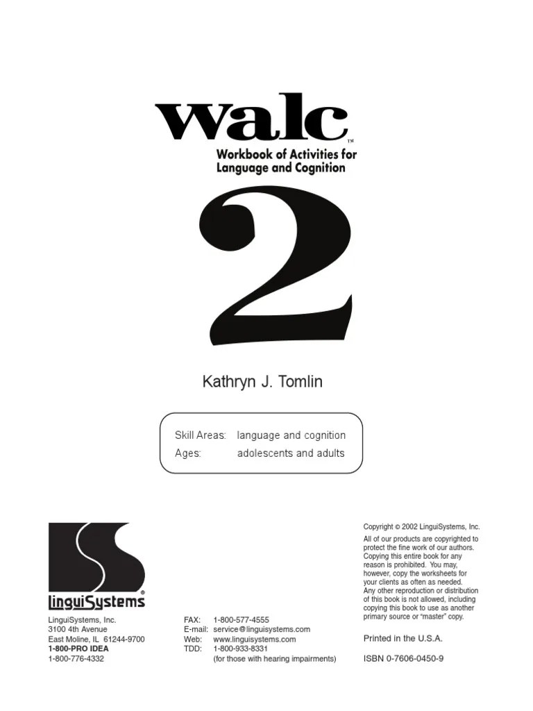 walc_2 Memory Cognition