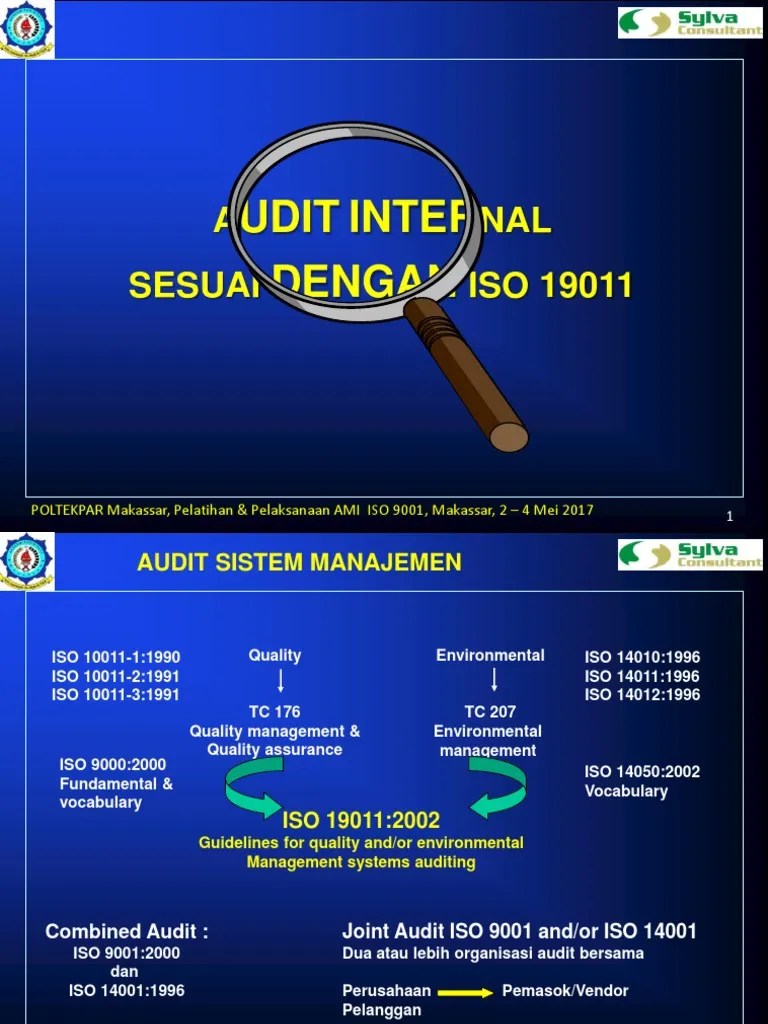 3Materi Training Internal Quality AuditIsO 19011