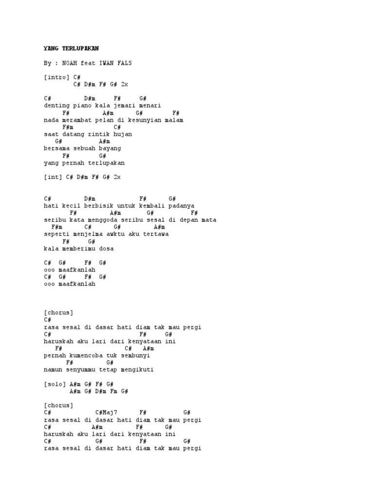 Yang Terlupakan | PDF