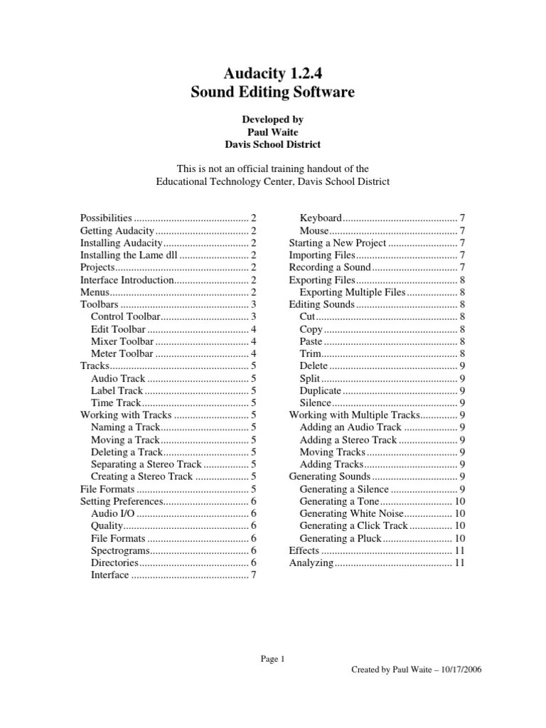 Audacity Equalization (Audio) Mp3