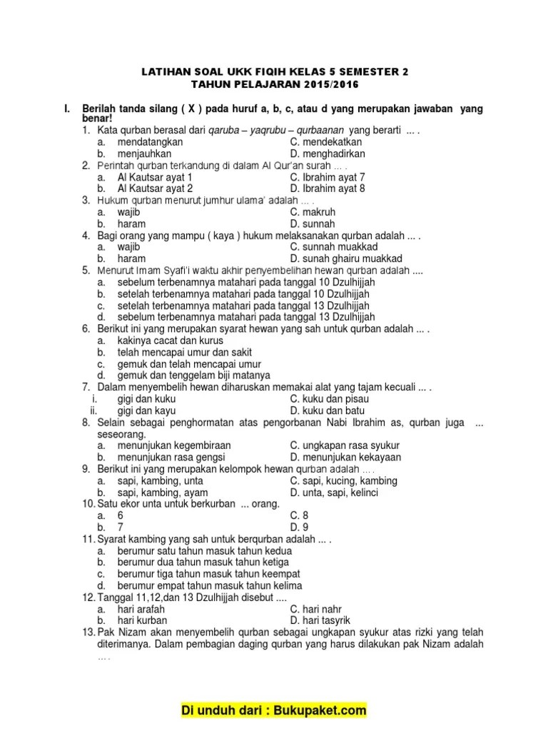 Soal UKK Fiqih Kelas 5 sd dan mi.pdf