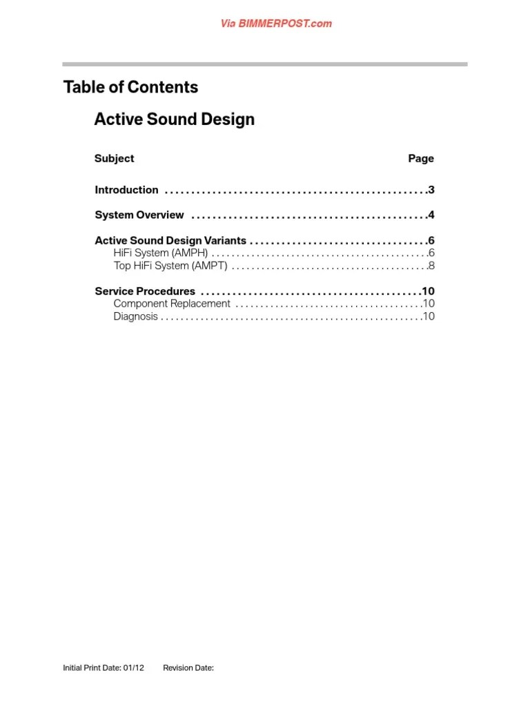 Active Sound Design PDF PDF Loudspeaker Amplifier
