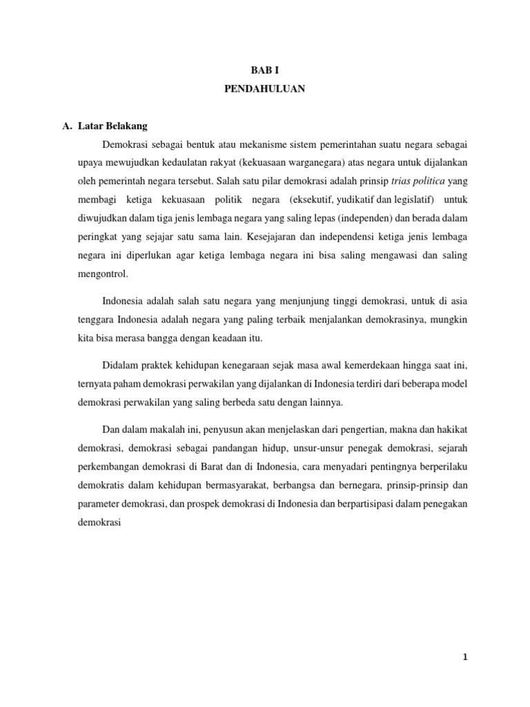 1 2 Demokrasi | PDF
