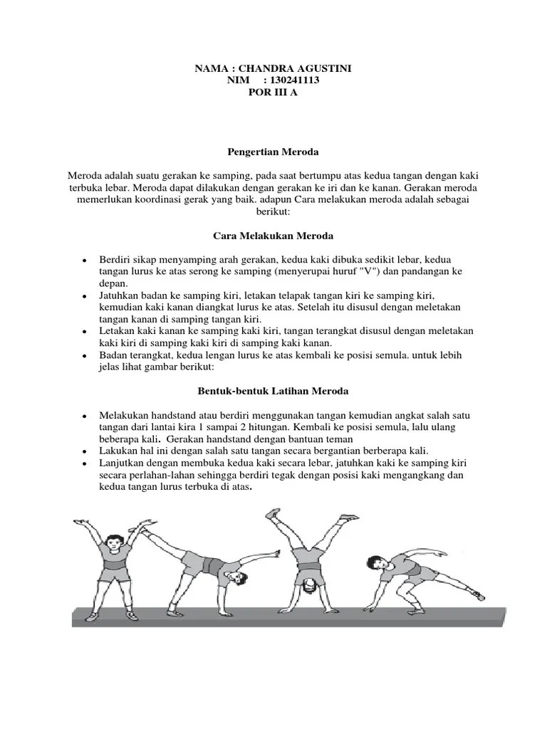 Senam Lantai Meroda | PDF